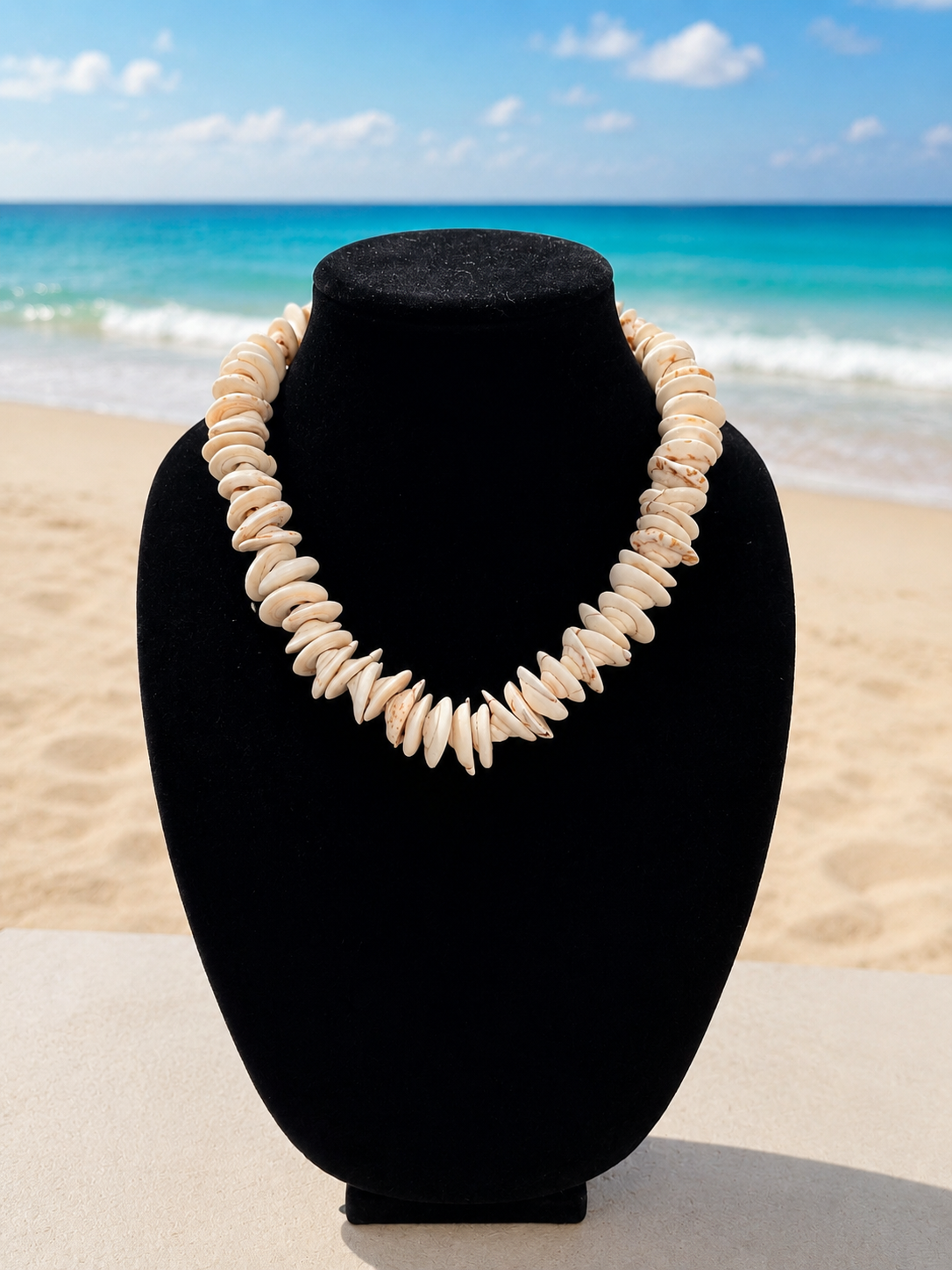 Collar de Conchas Blancas