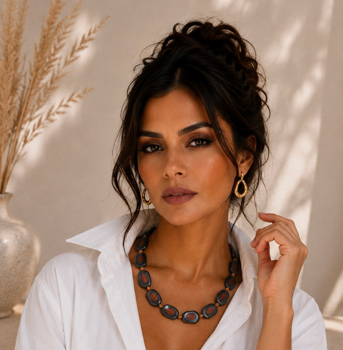 Collar de Piedras Naturales