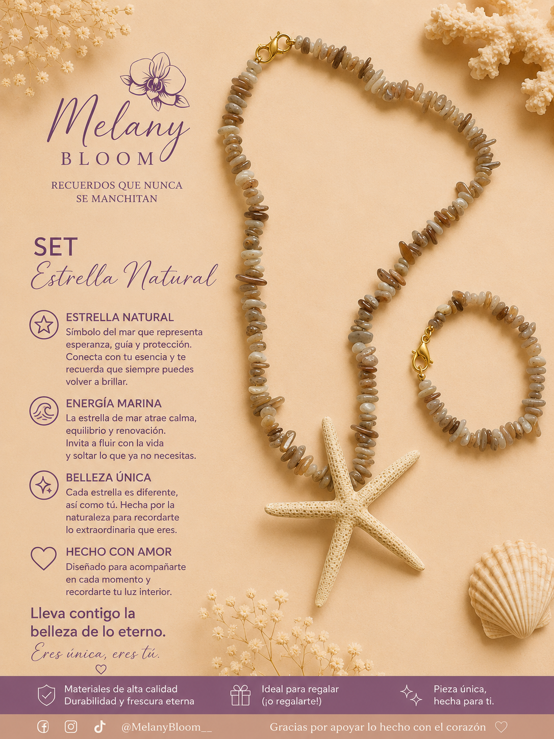 Set Estrella Natural